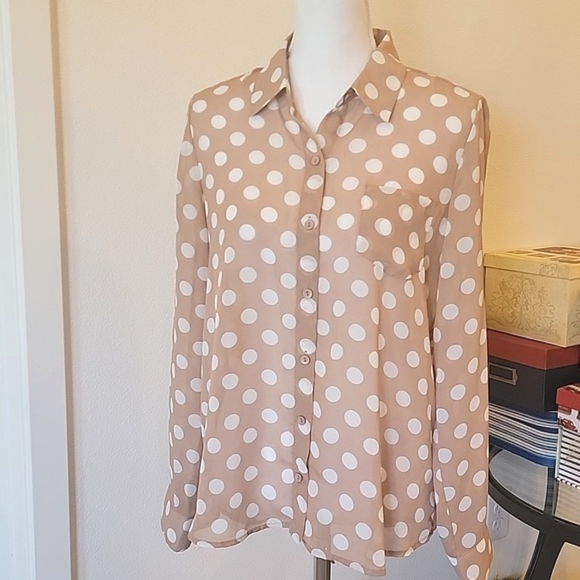 Timing Tops - 🍃 Timing womens blouse top shirt sheer M